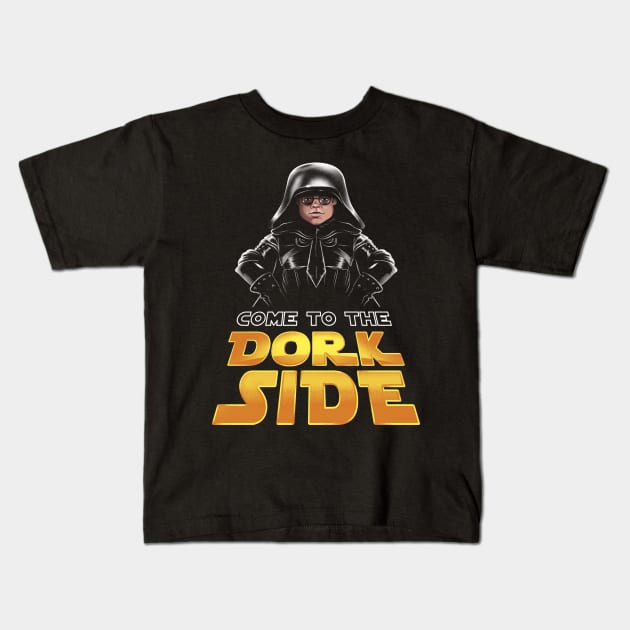 The Dork Side Kids T-Shirt by Vincent Trinidad Art